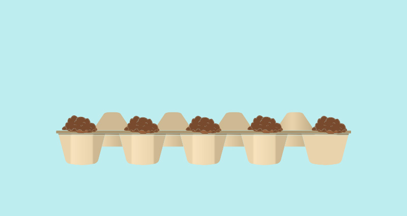 2 egg carton planter