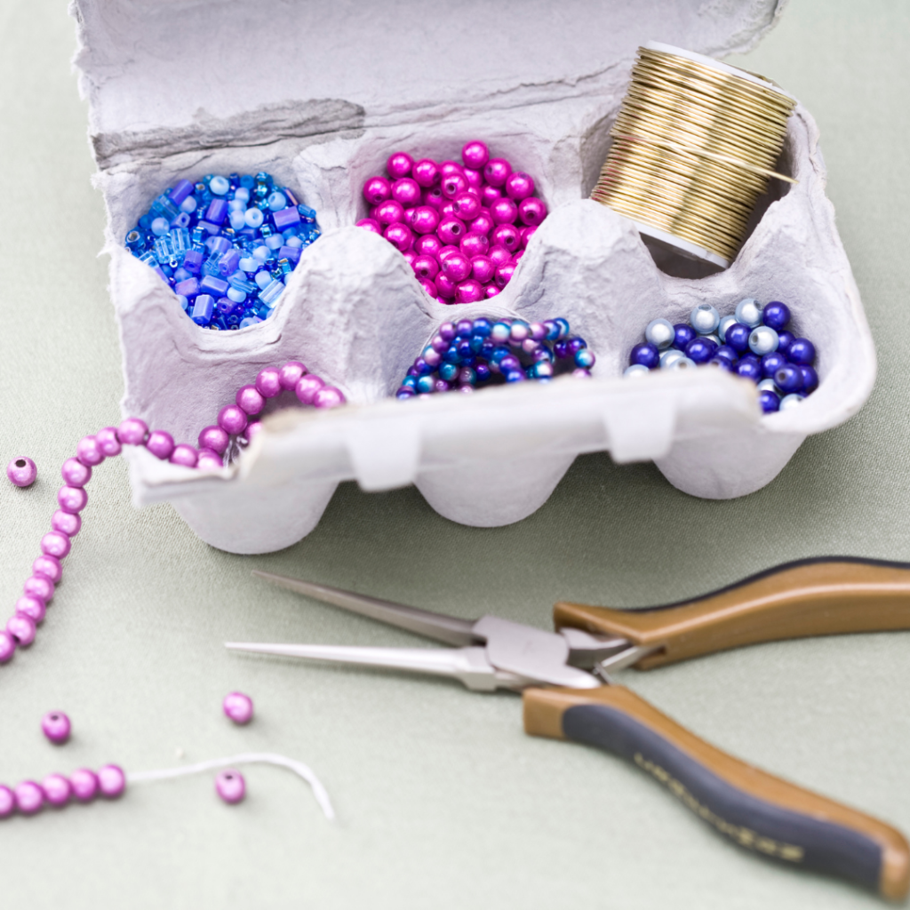 plastic beads