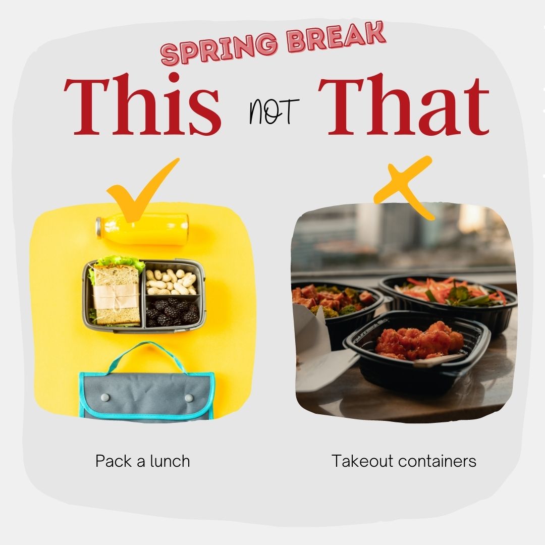 green lunch packaging